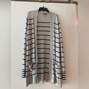 Express Striped Cardigan